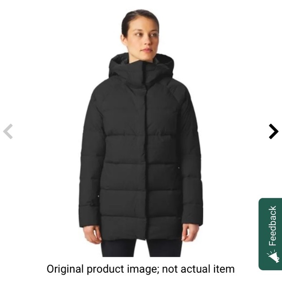 Mountain Hardware Glacial Storm Jacket - Black Medium, M - Picture 1 of 6